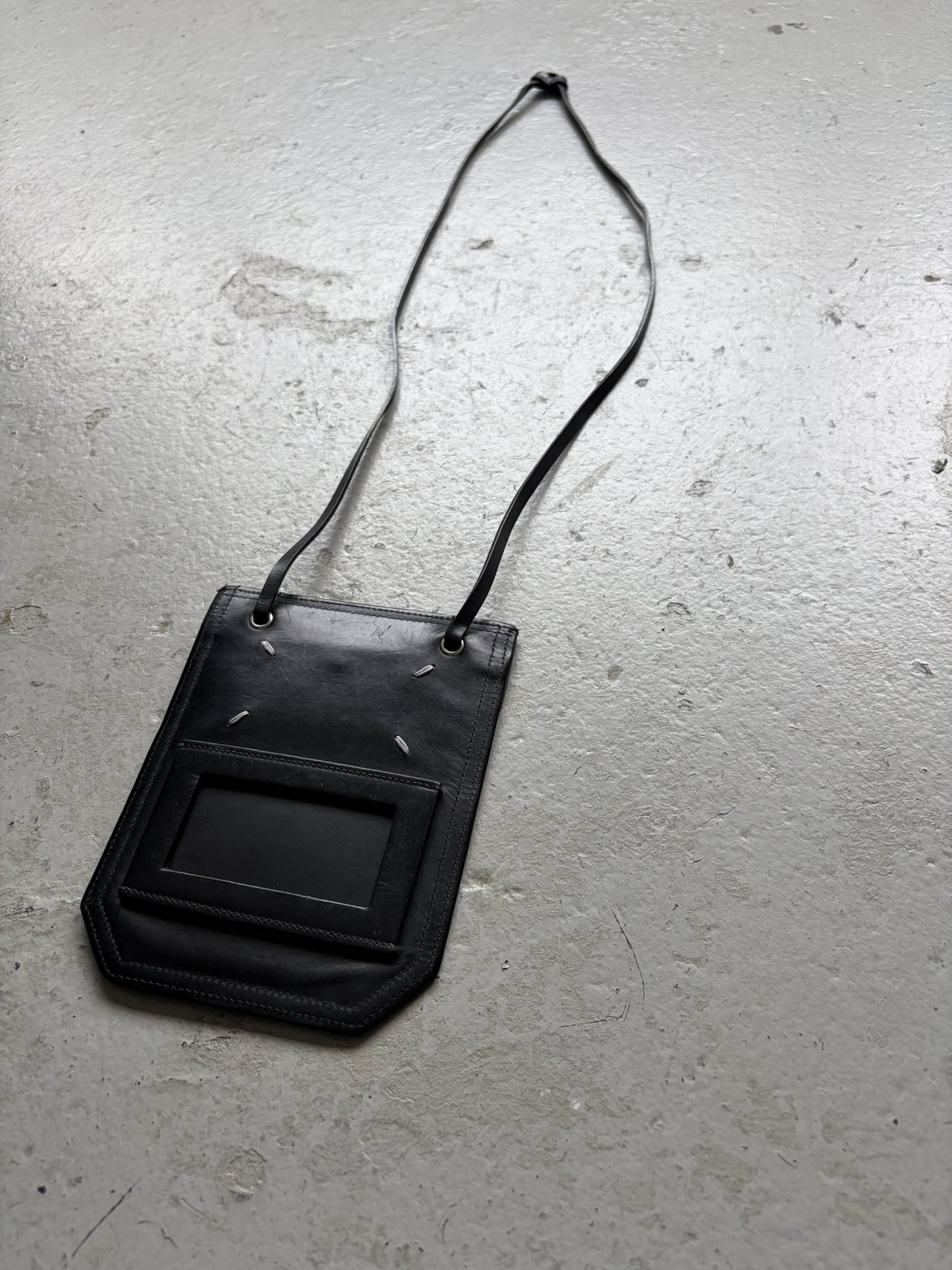 Maison Margiela Leather Neck Strap Wallet (OS)