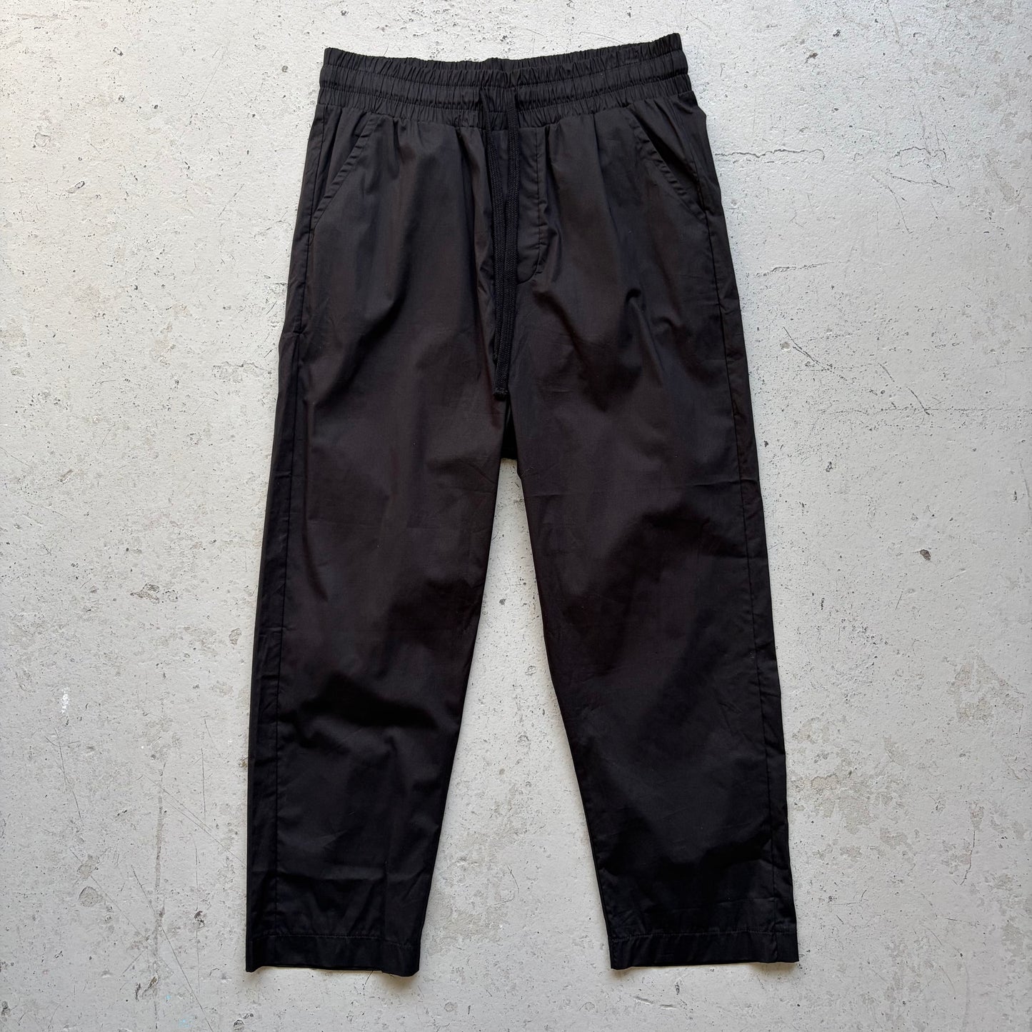 Thom Krom Black Cotton Bottoms (L)