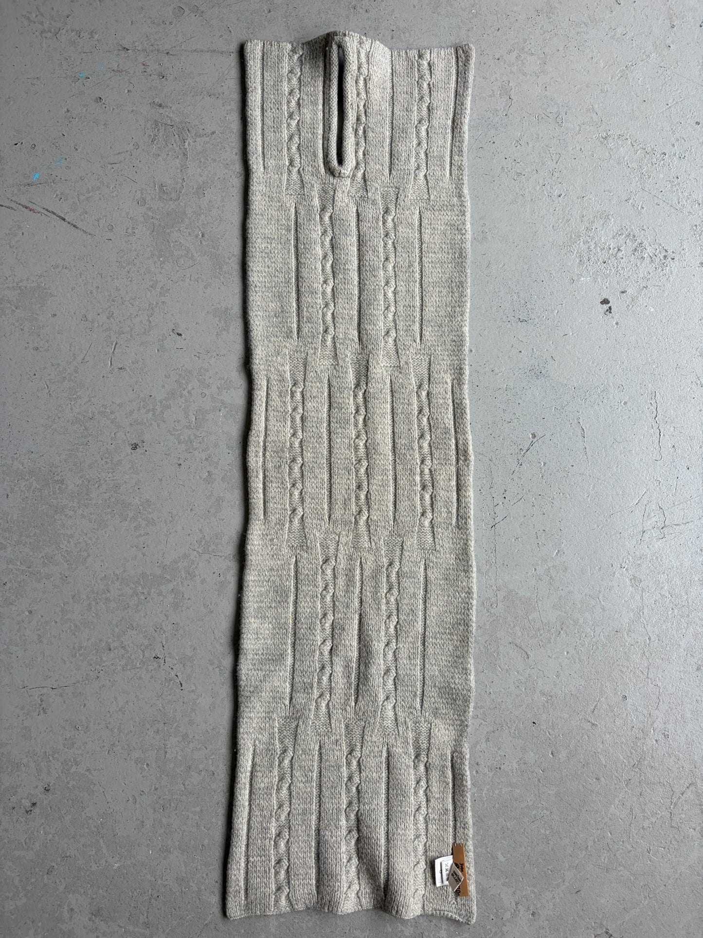 Comme Des Garcons x John Galliano 10 Corso Como Grey Scarf (OS)