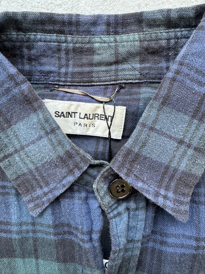 Saint Laurent Paris Bleached Flannel (M)