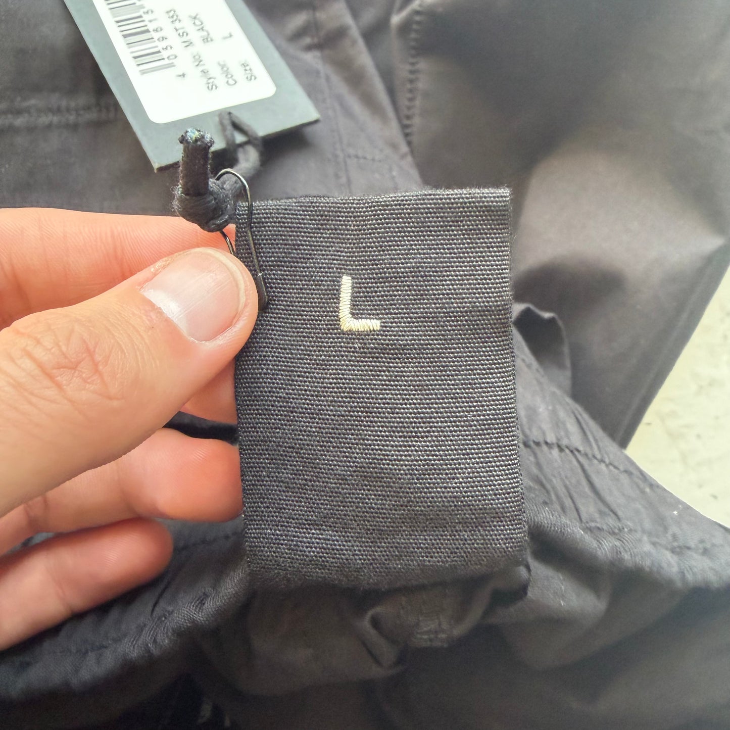 Thom Krom Black Cotton Bottoms (L)