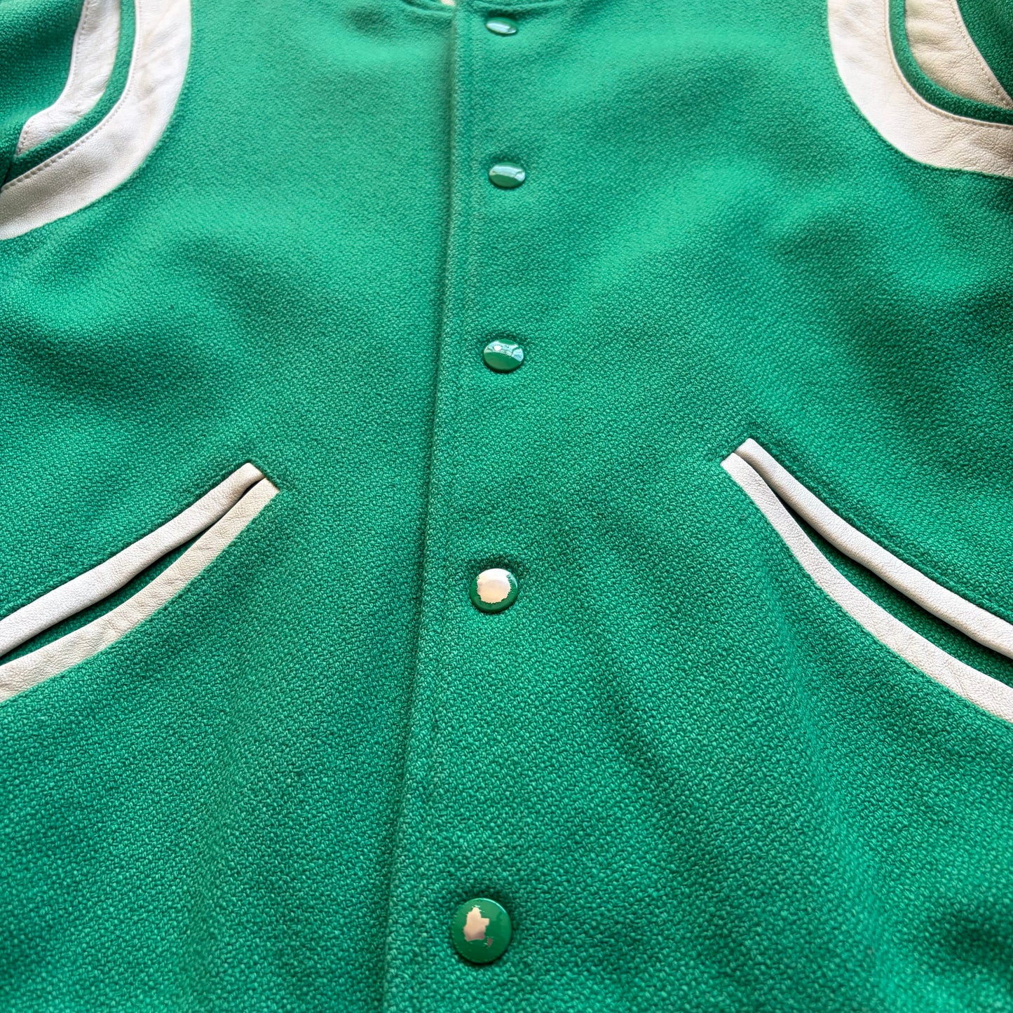 Saint Laurent Paris 2016 Green Teddy Jacket (48)