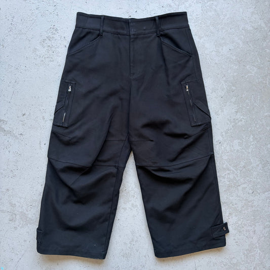 Bottega Veneta Black Cargo Pants (46)