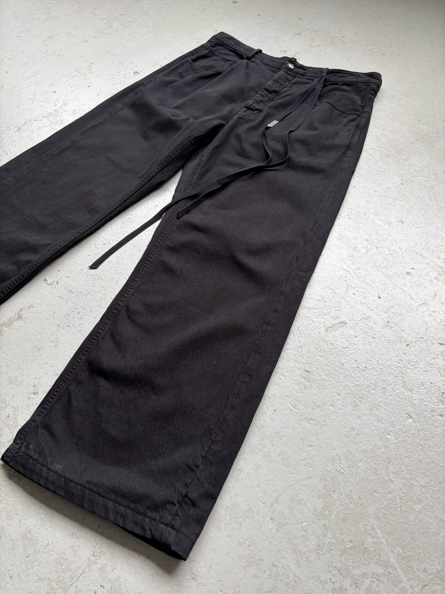 Ann Demeulemeester Wide Leg Denim (54)
