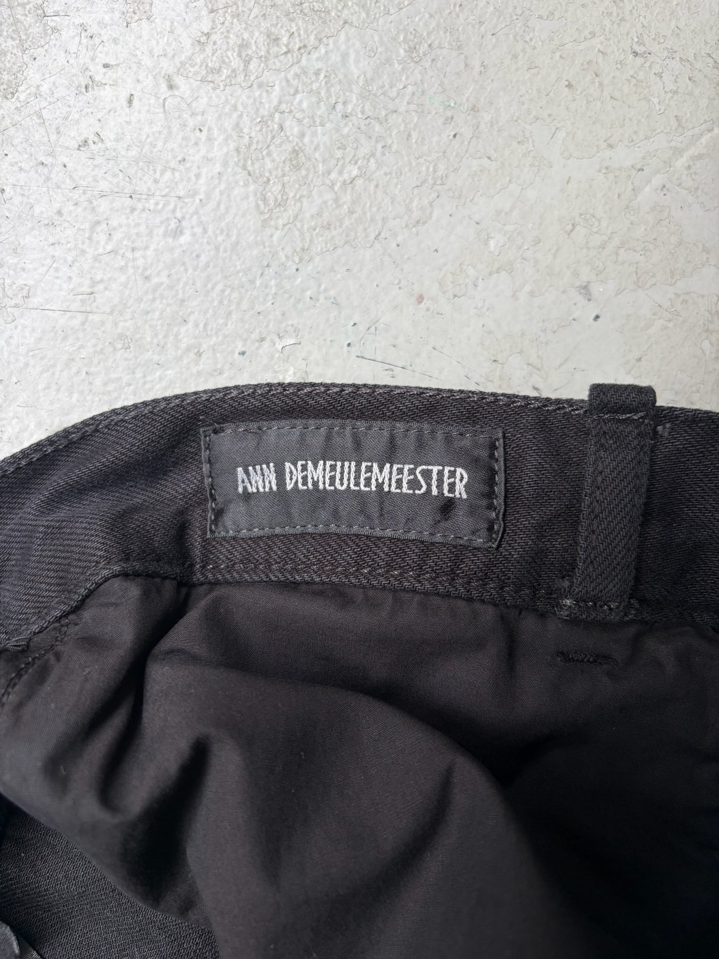 Ann Demeulemeester Wide Leg Denim (54)