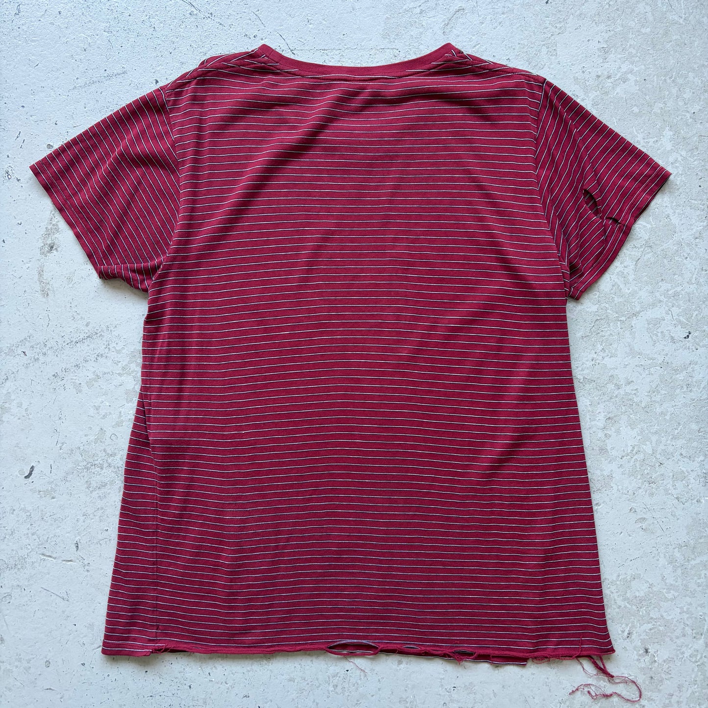 Saint Laurent 2019 Red Striped Shirt (M)