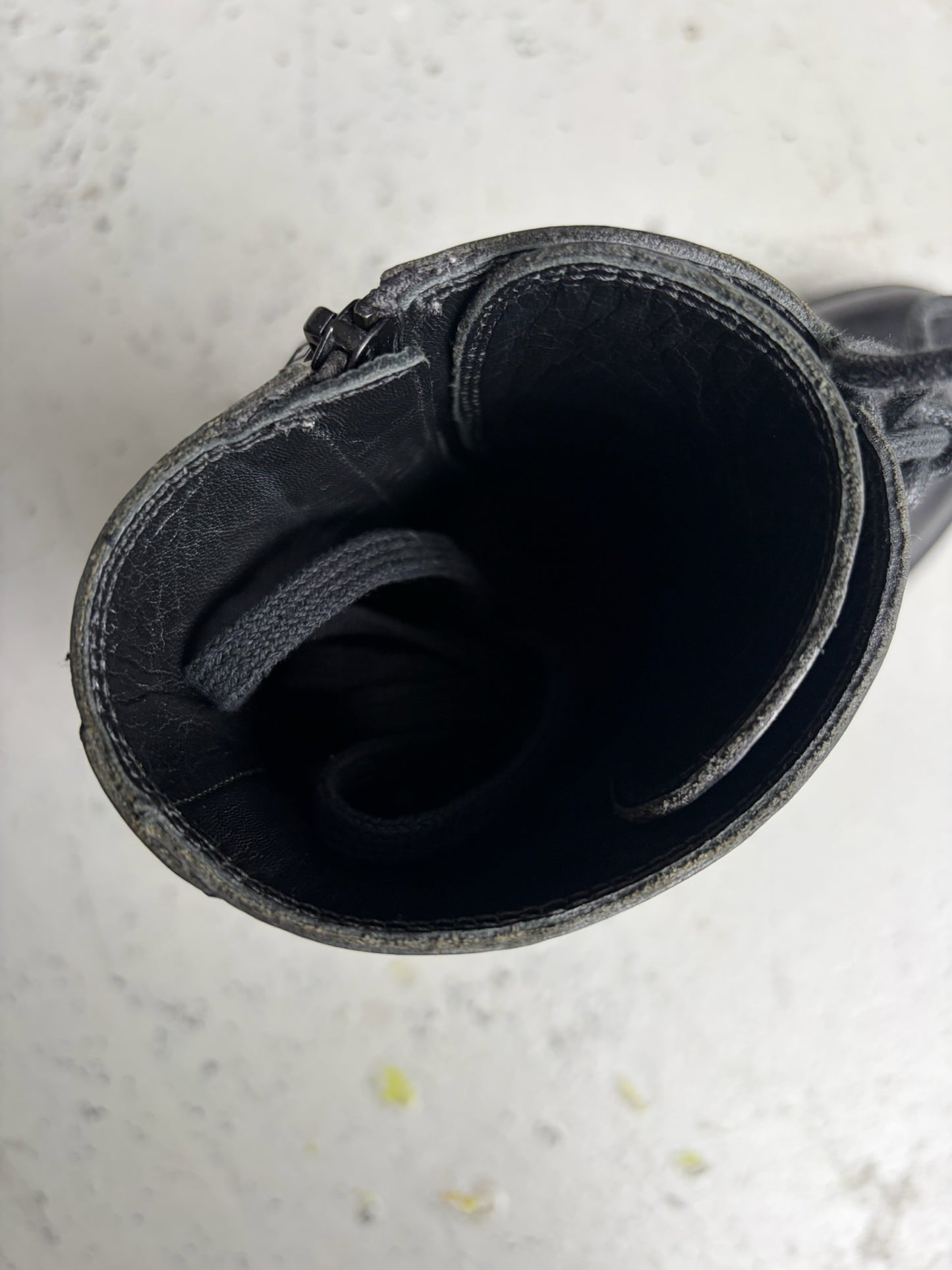 Ann Demeulemeester Lace Up Combat Boots (41)