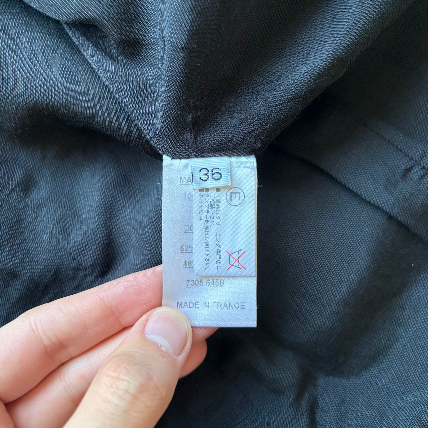 Balmain Decarnin Black Wool Shawl Blazer (36)