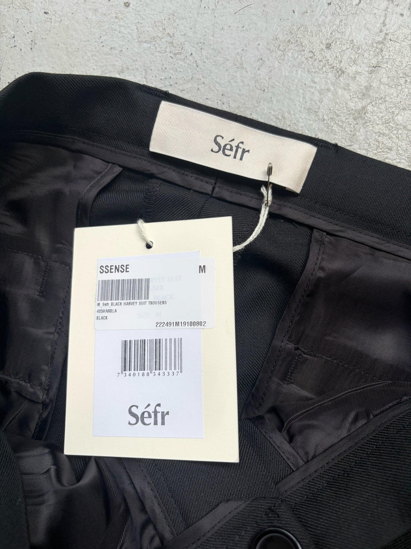 Sefr Black Trousers (M)