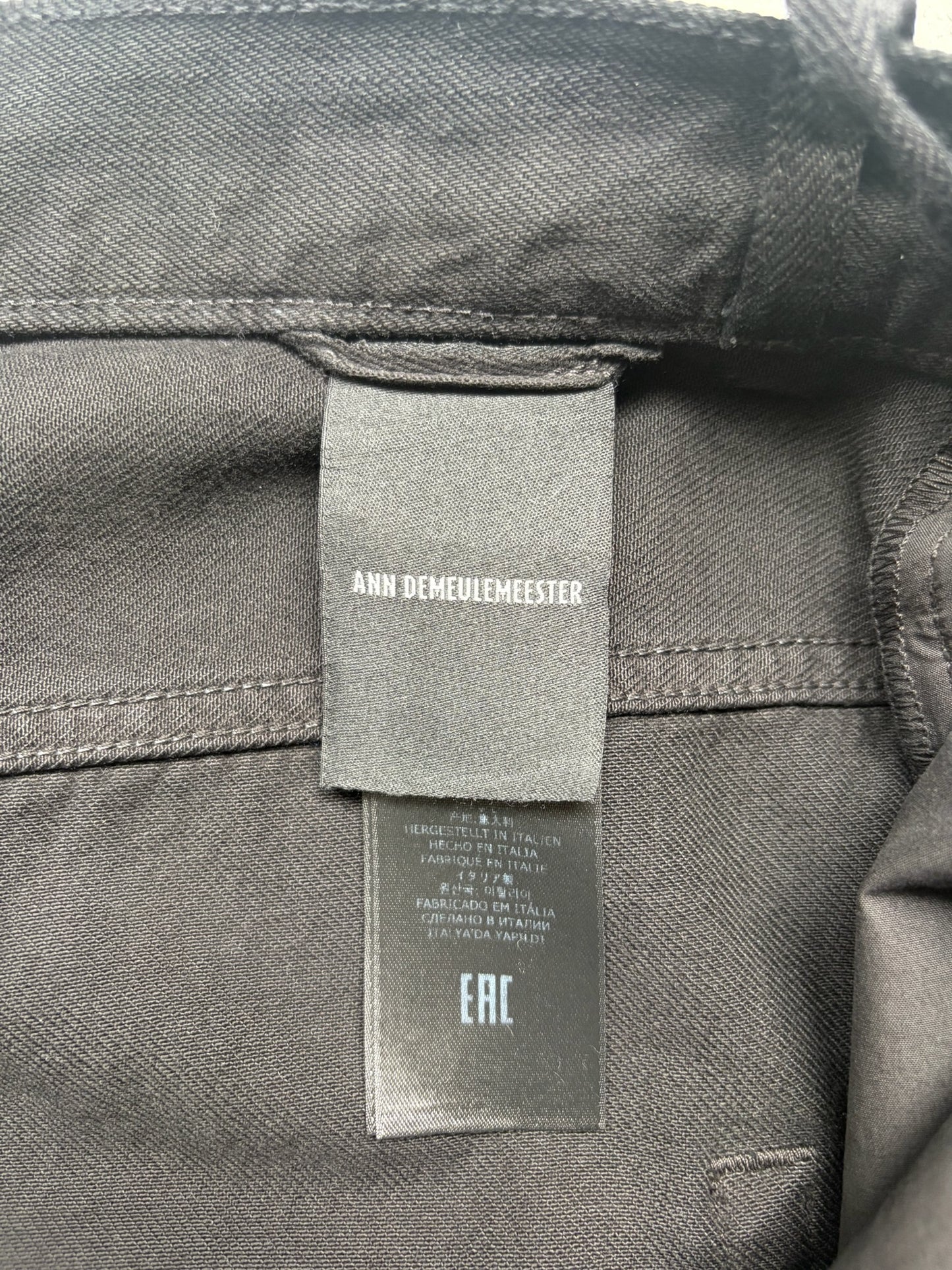 Ann Demeulemeester Wide Leg Denim (52)