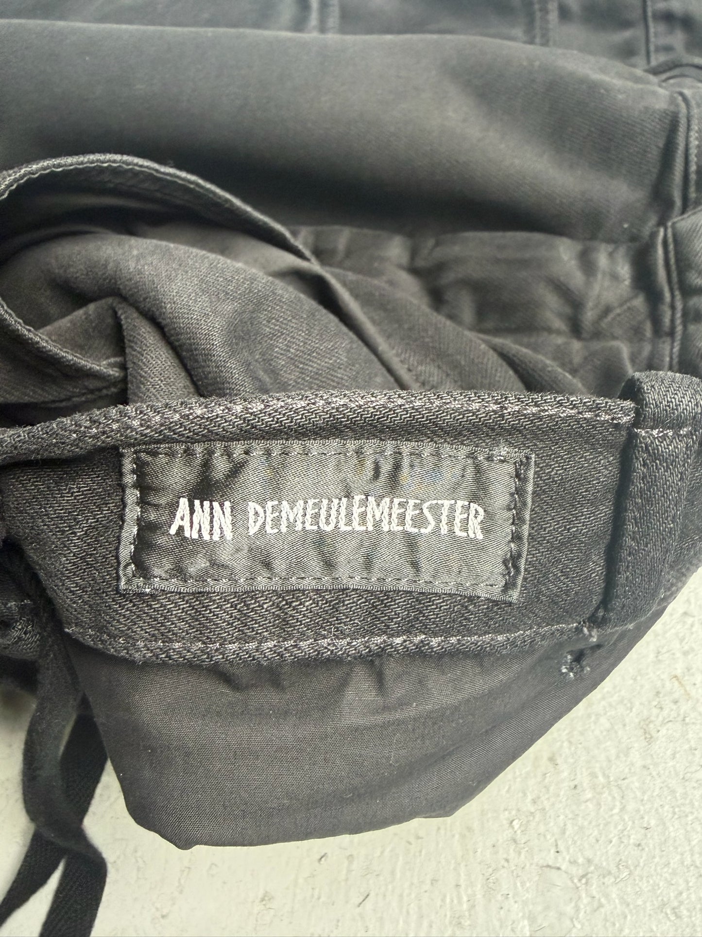 Ann Demeulemeester Wide Leg Denim (52)