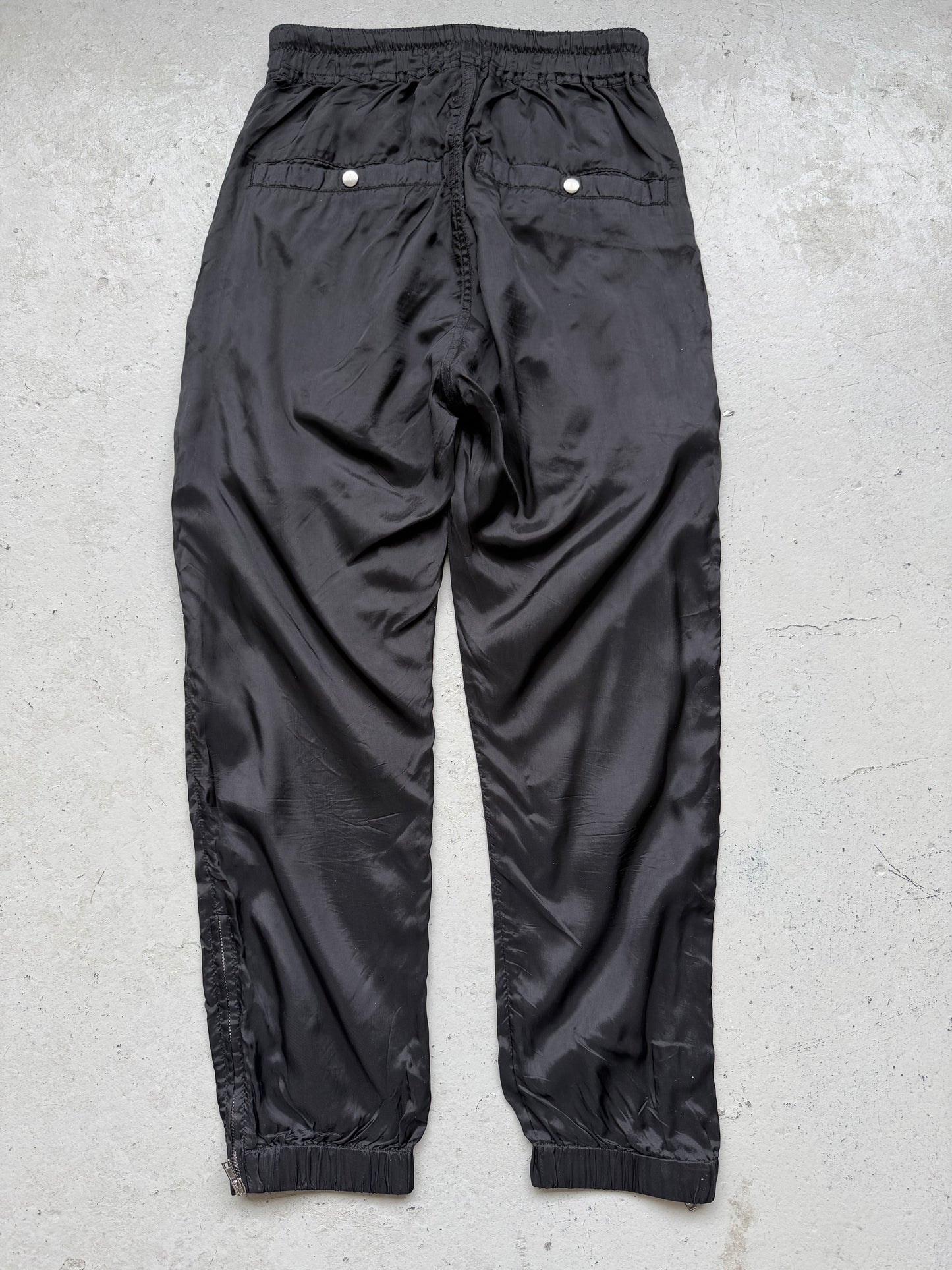Rick Owens SS22 FOGACHINE Cupro Trousers (40)