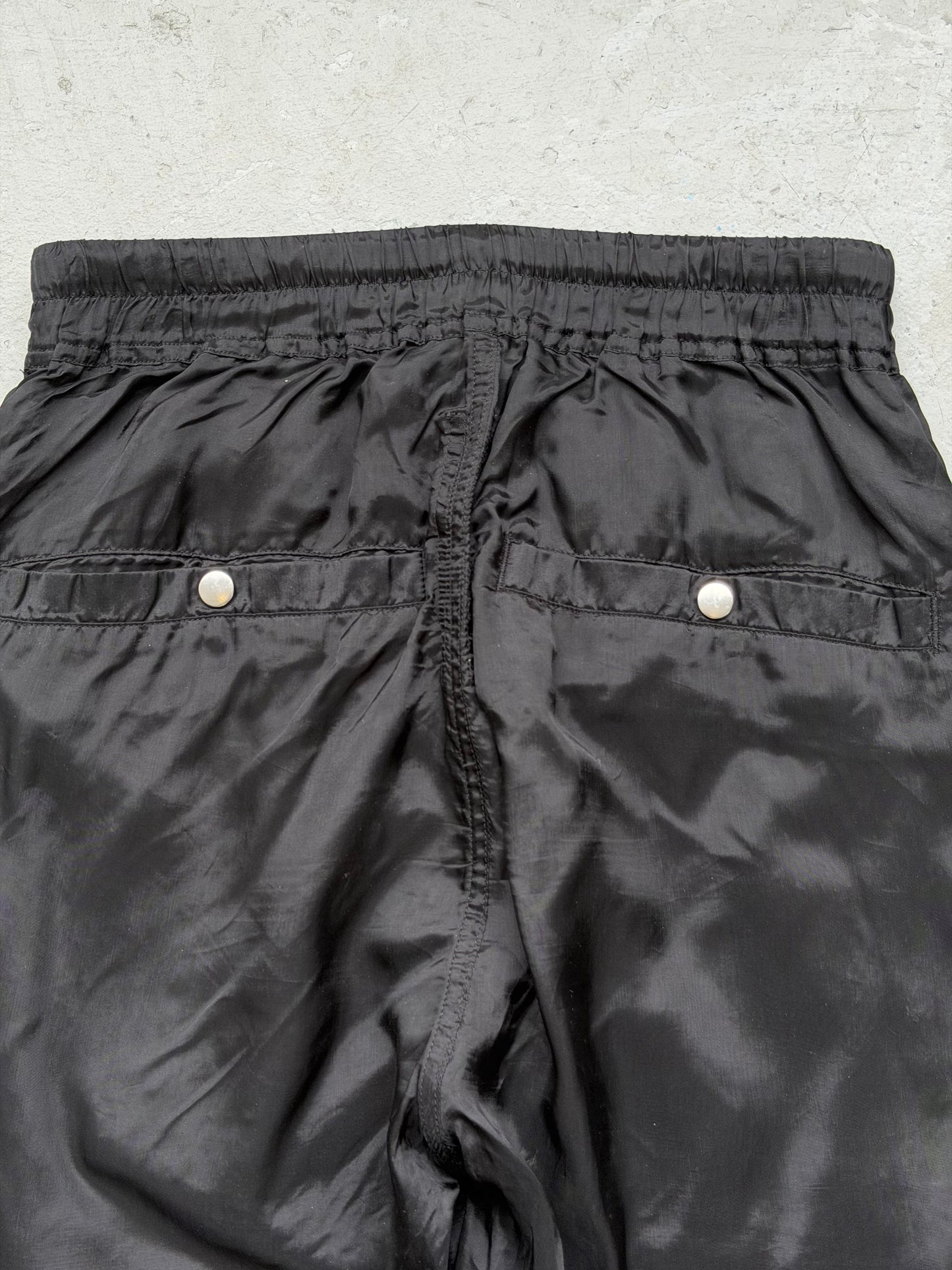 Rick Owens SS22 FOGACHINE Cupro Trousers (40)