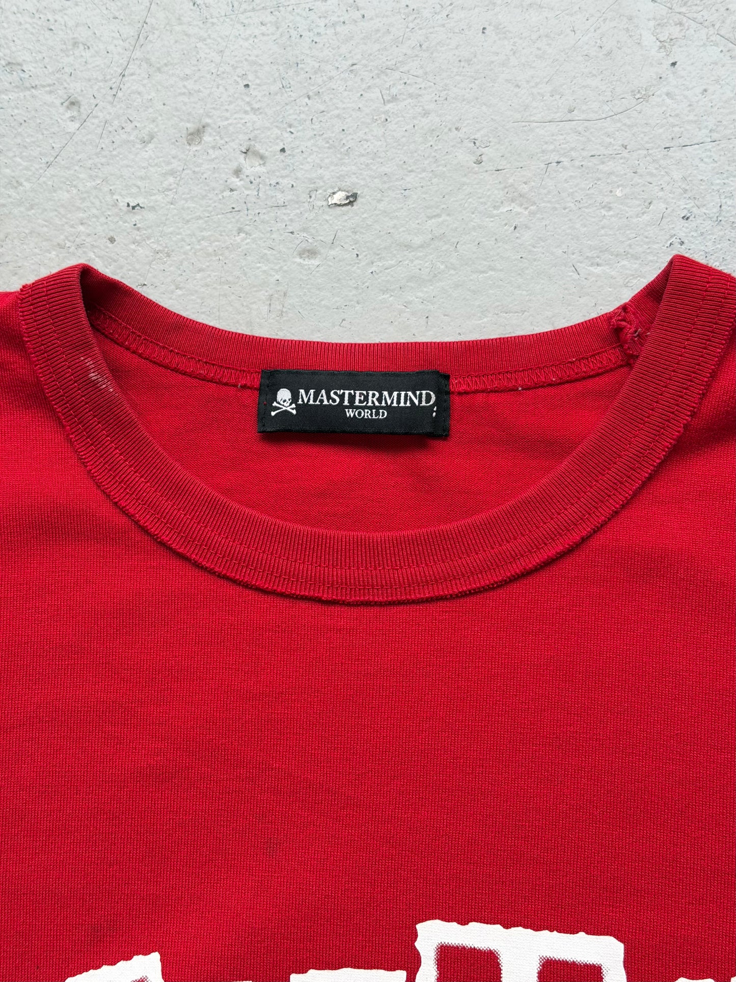 Mastermind World Red Short Sleeve Shirt (XL)