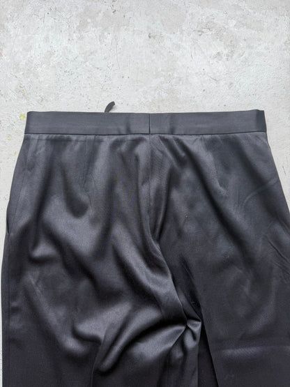 Jil Sander Silk Black Trousers (38)
