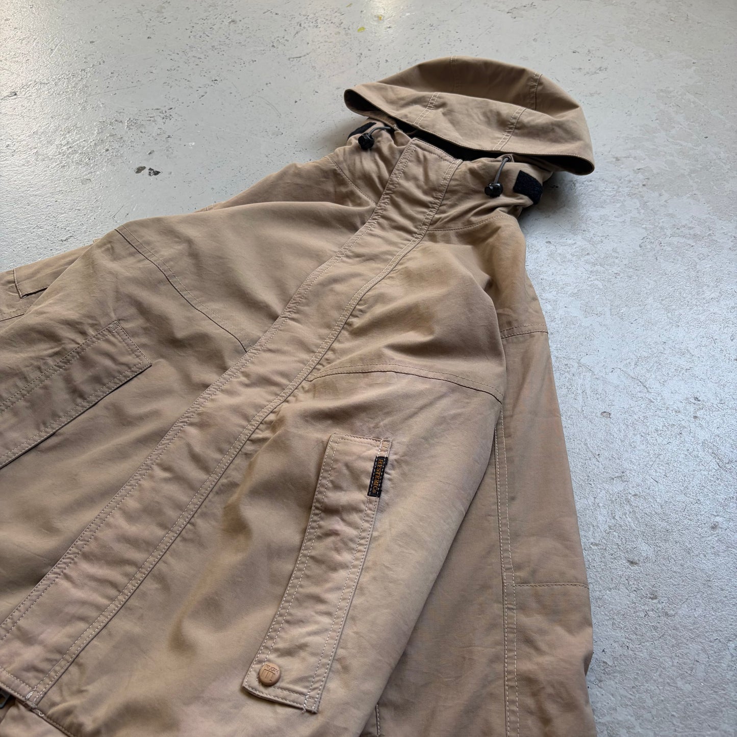 Hysteric Glamour Tan Hooded Zip Up Jacket (Free)