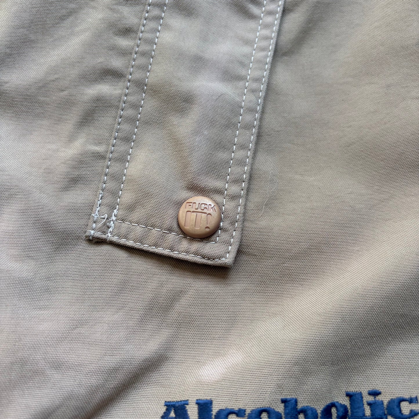 Hysteric Glamour Tan Hooded Zip Up Jacket (Free)