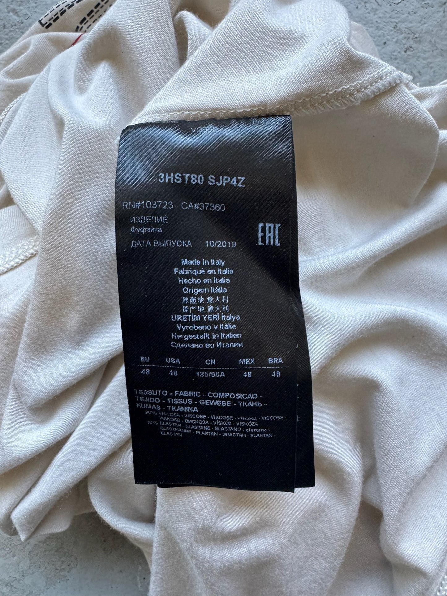 Giorgio Armani White Main Shirt (48)