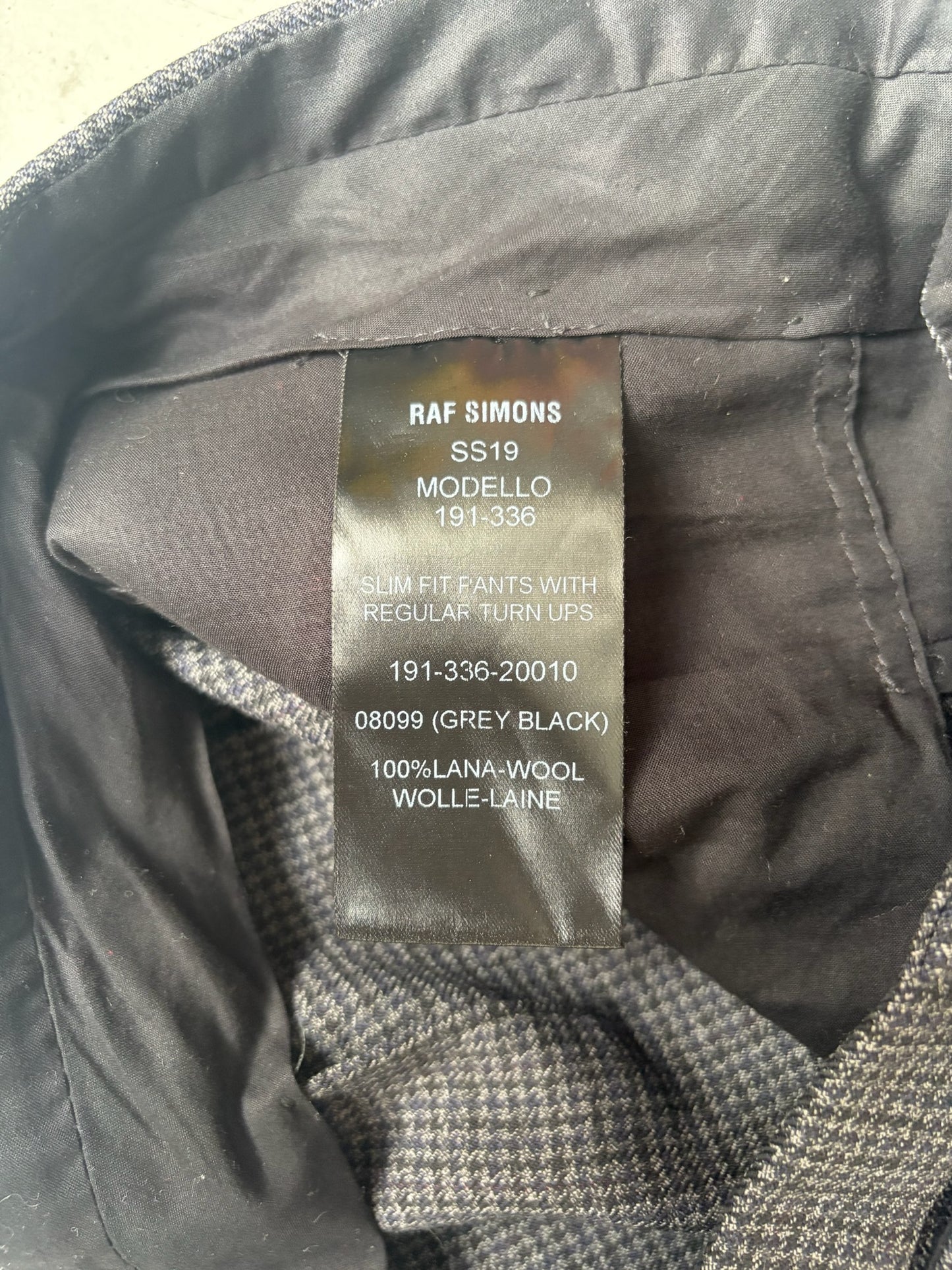 Raf Simons SS19 Grey Trousers (50)