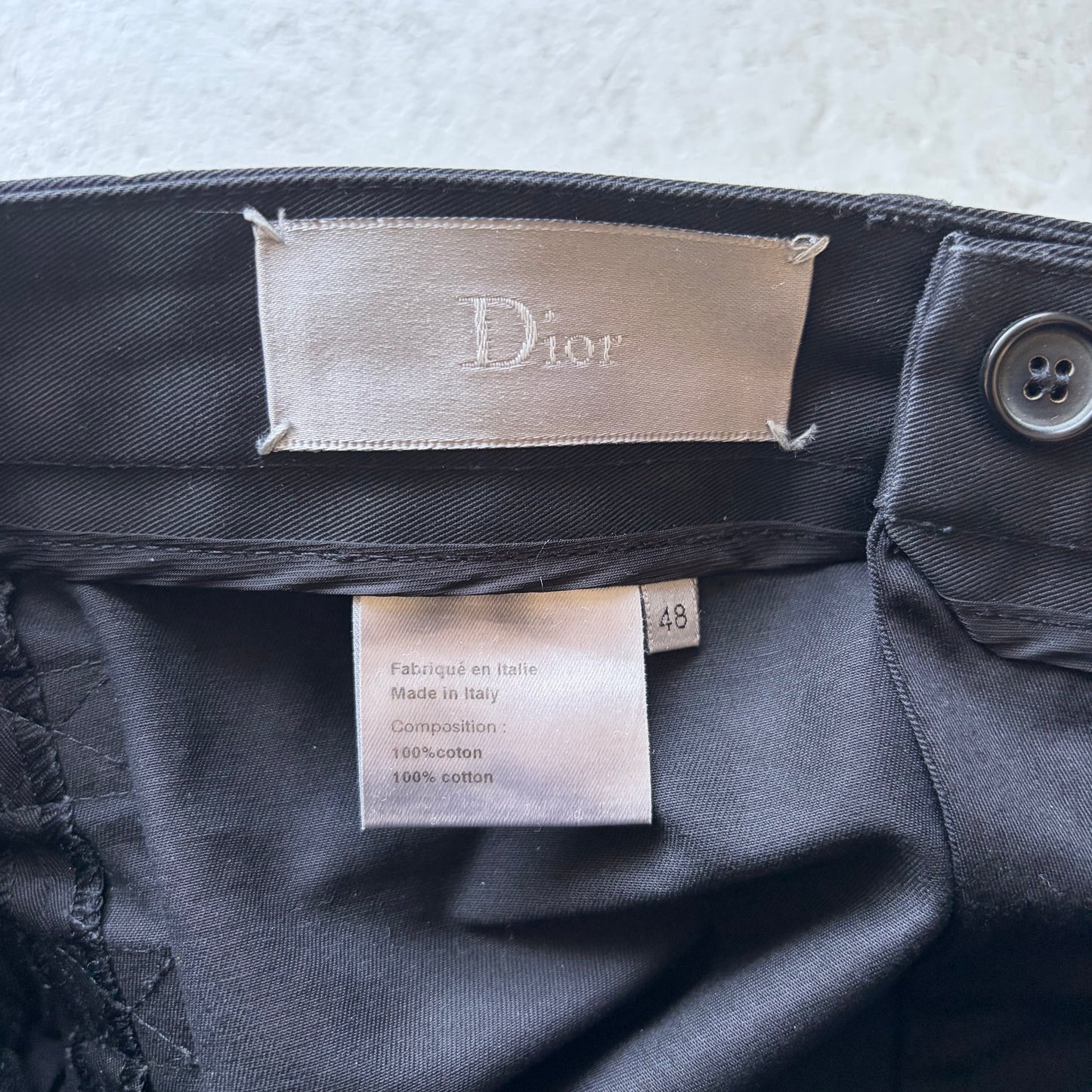 Dior Homme SS04 Strip Bondage Cotton Bottoms (48)