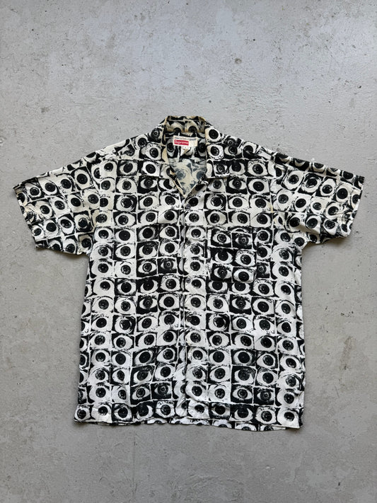 Comme Des Garcons Supreme Eyes Button Up (M)