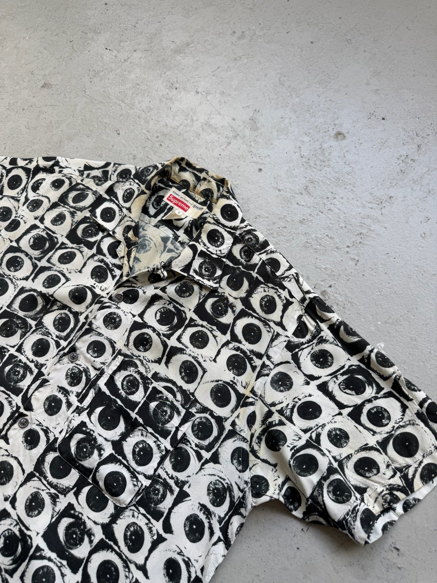 Comme Des Garcons Supreme Eyes Button Up (M) – marco sqrd