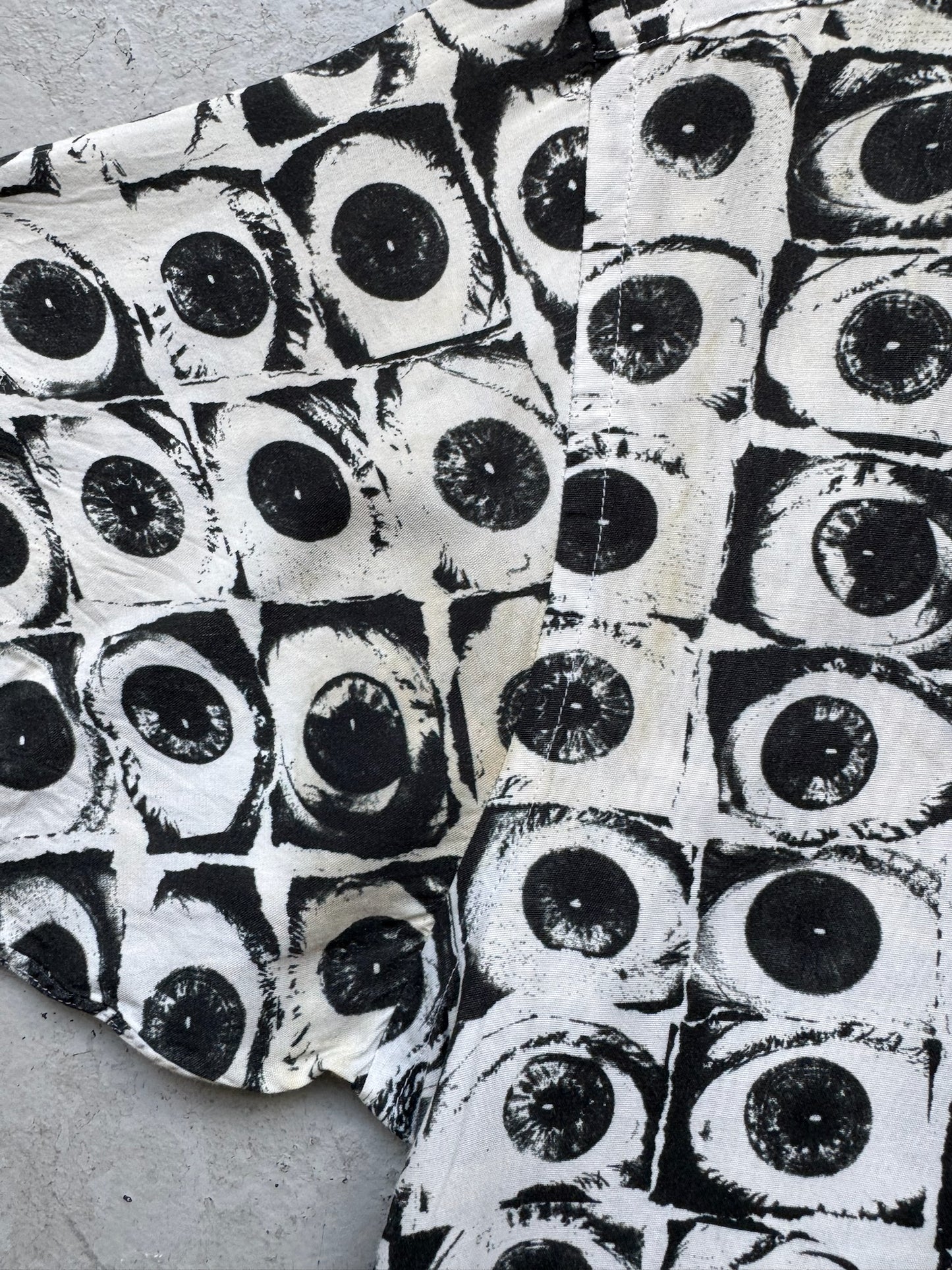 Comme Des Garcons Supreme Eyes Button Up (M)