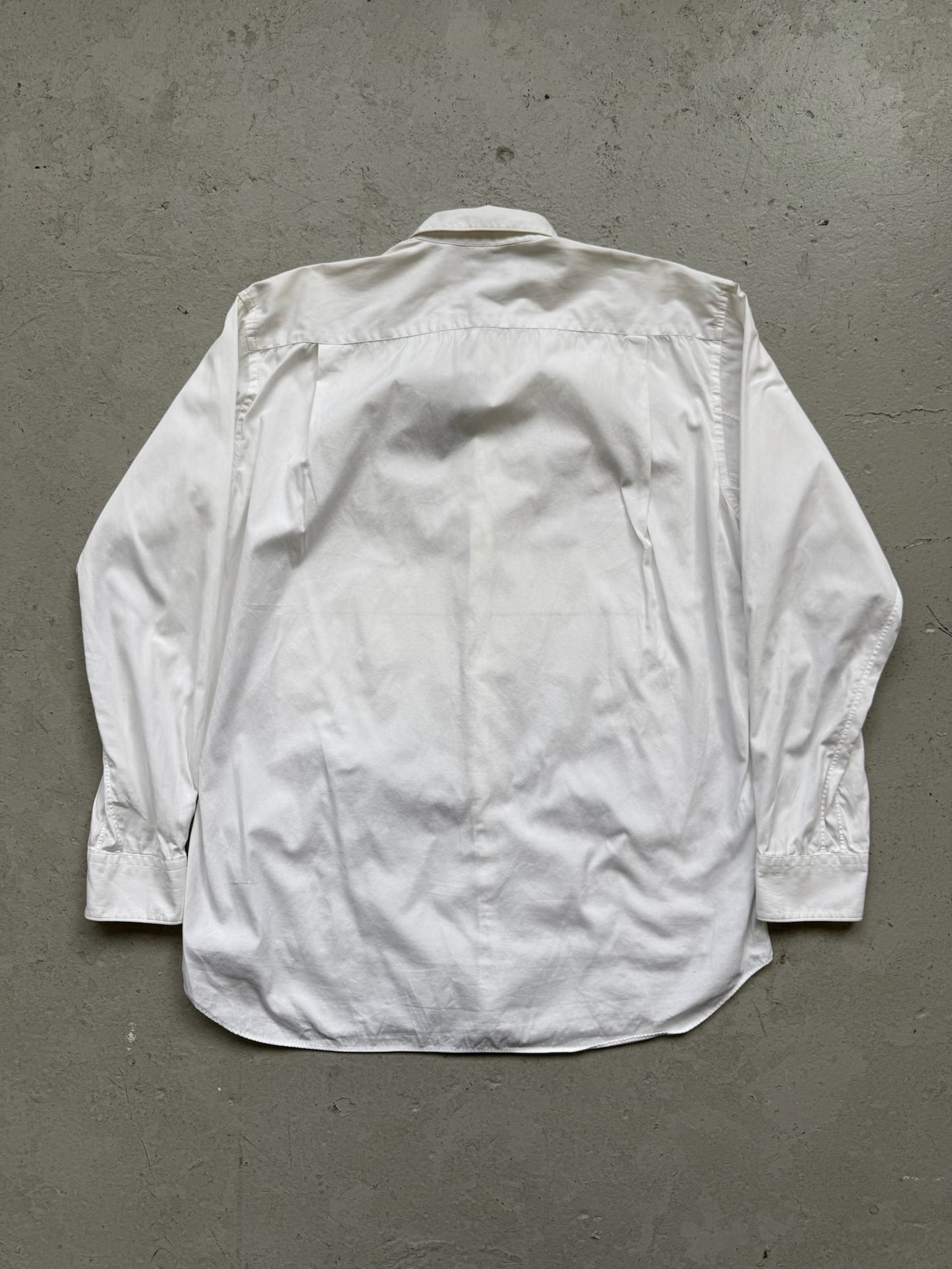 Comme Des Garcons Shirt White Button Up (M)