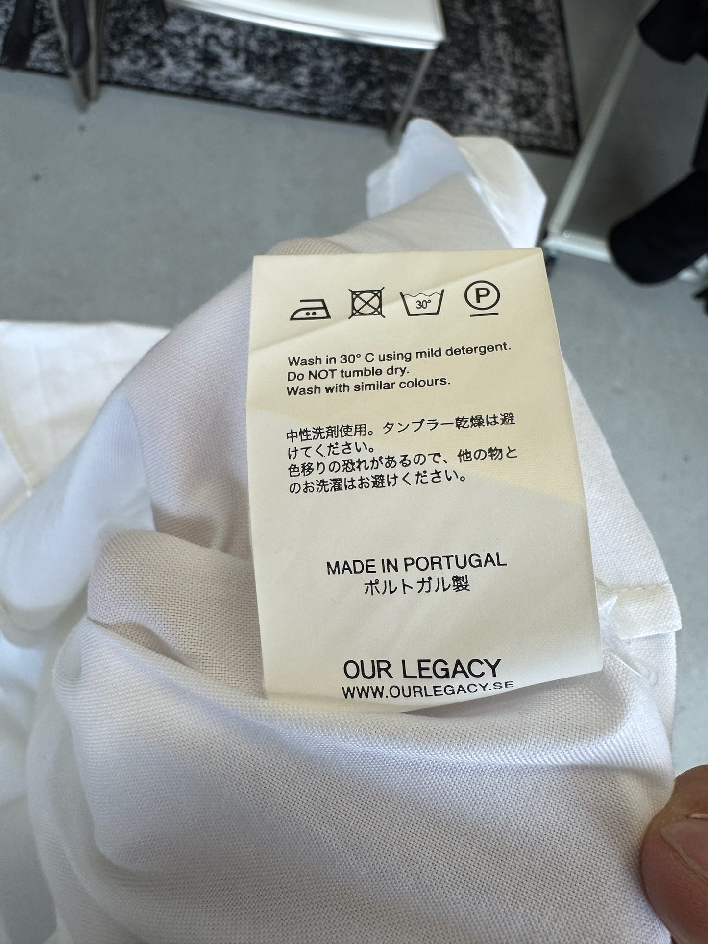 Our Legacy White Long Sleeve (50)