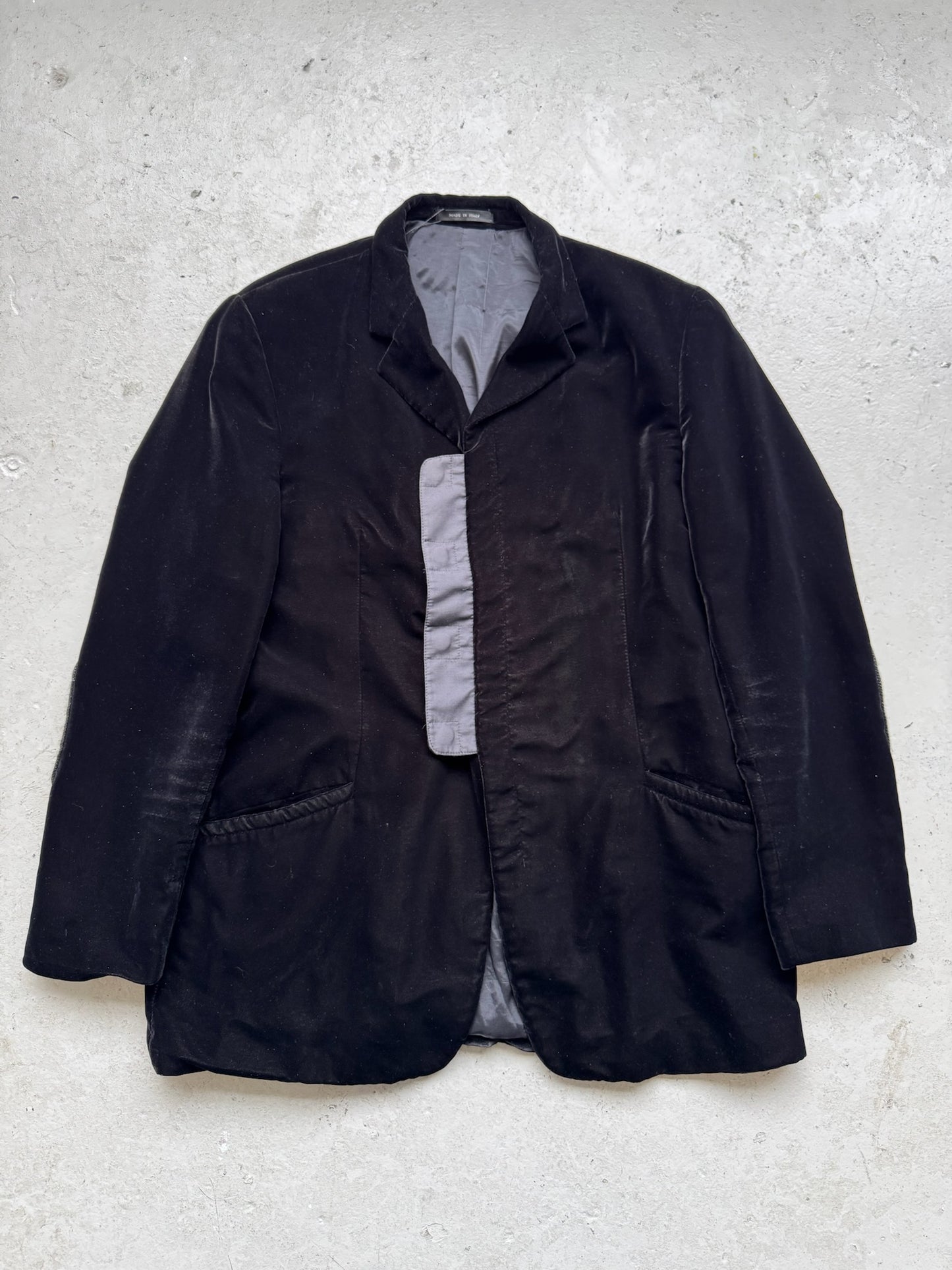 Emporio Armani Black Suede Jacket (52)