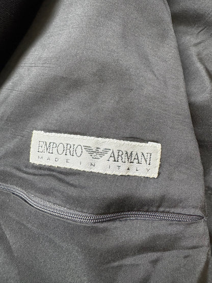 Emporio Armani Black Suede Jacket (52)