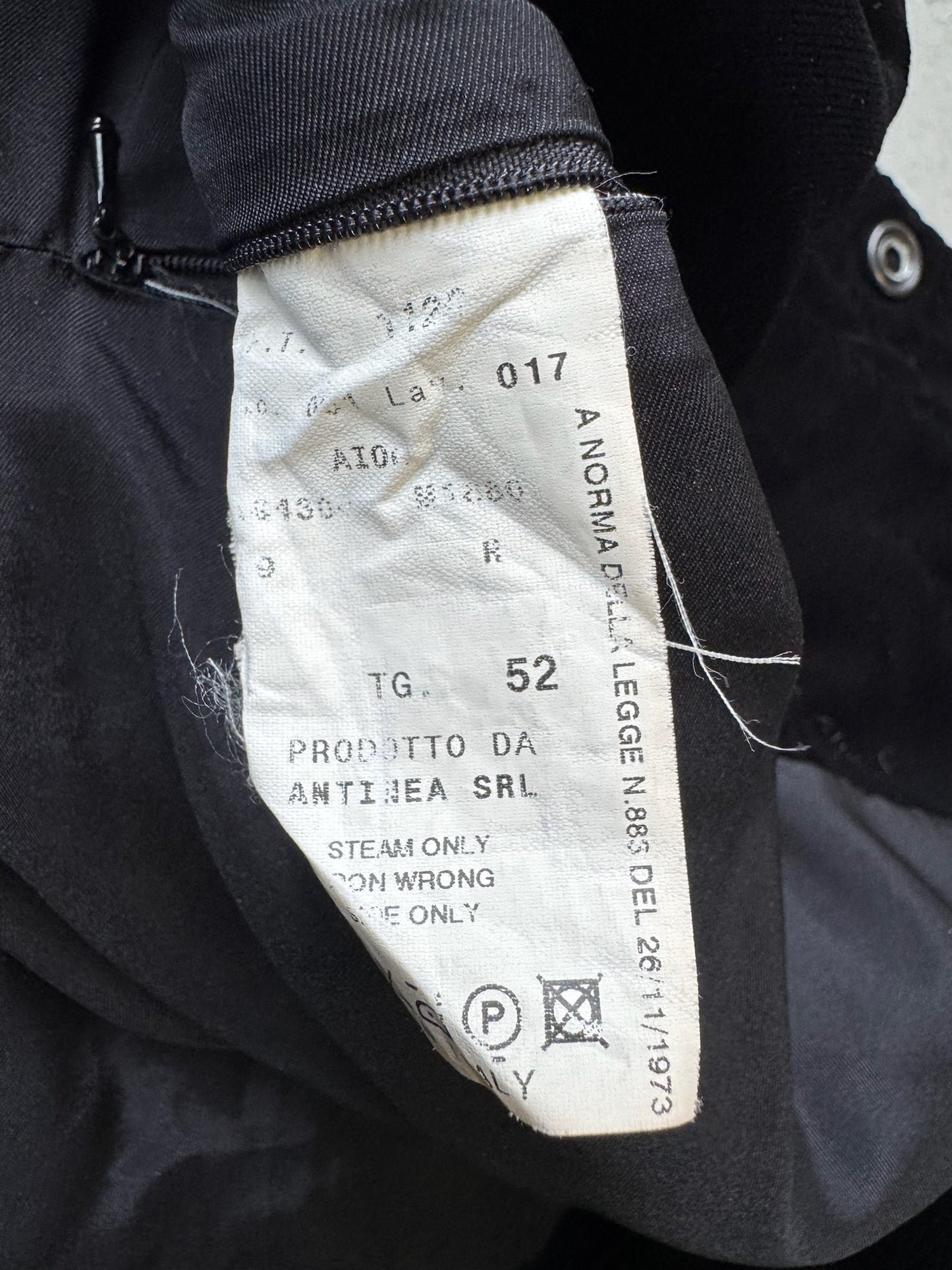 Emporio Armani Black Suede Jacket (52)