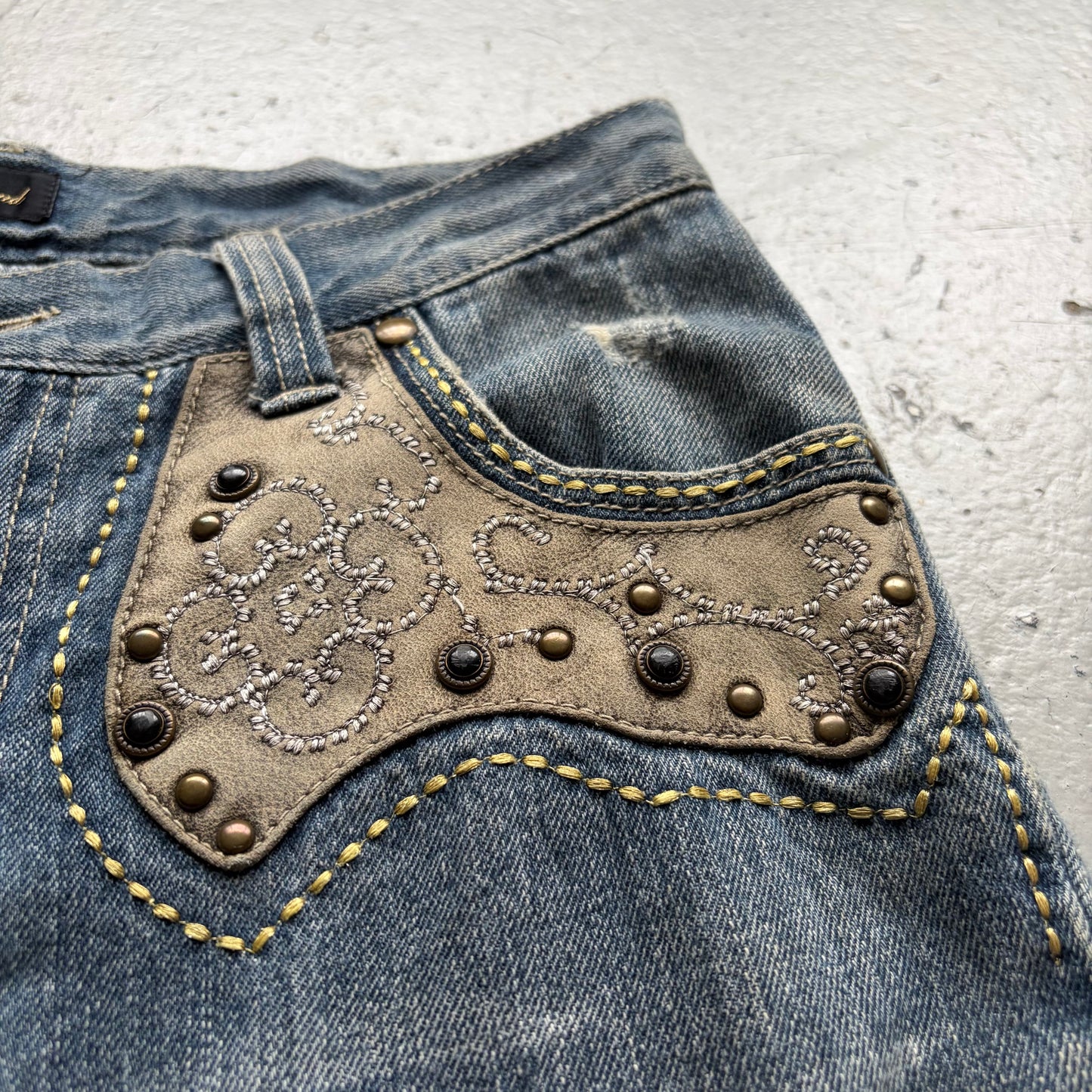 Beach Sound Studded Denim (S)