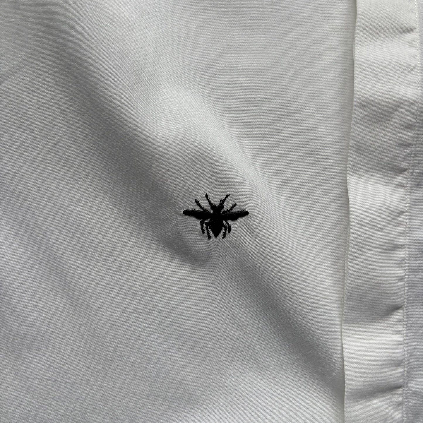 Dior Homme AW06 These Grey Days White Bee Button Up (38)