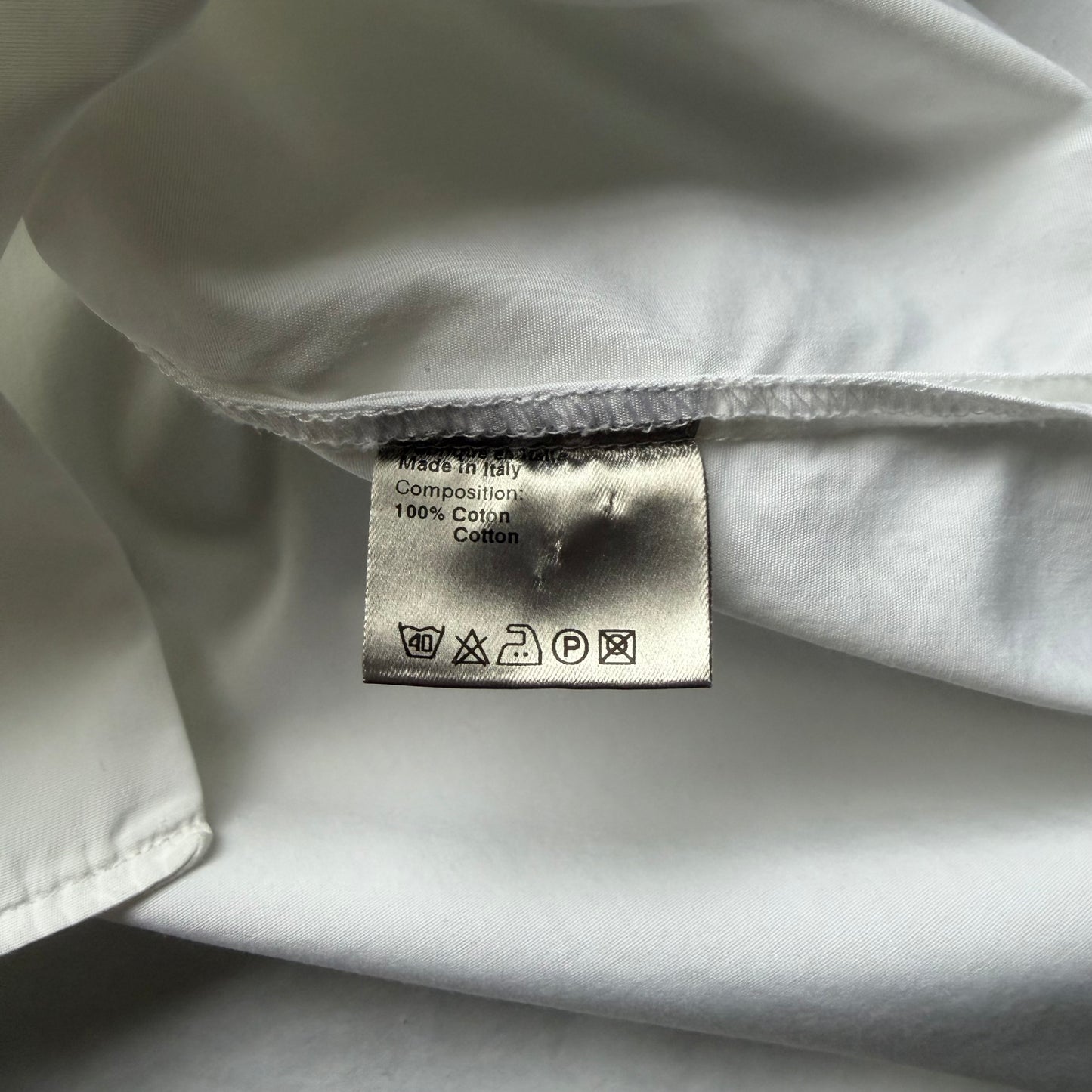 Dior Homme AW06 These Grey Days White Bee Button Up (38)