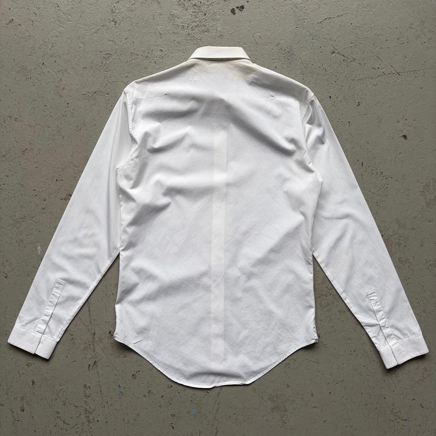 Dior Homme AW06 These Grey Days White Bee Button Up (38)