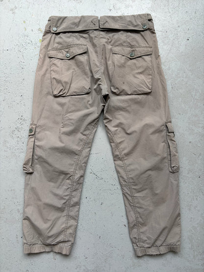 Dolce & Gabbana Grey Multi Pocket Cargo Pants (52)