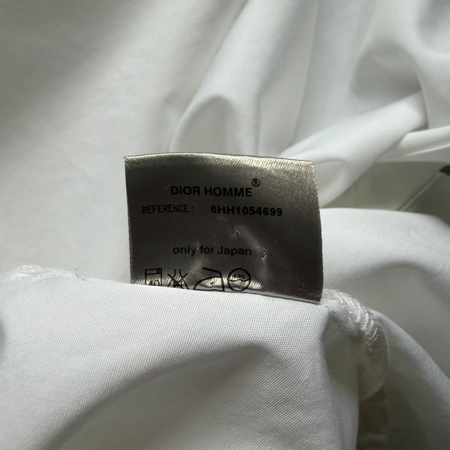 Dior Homme AW06 These Grey Days White Bee Button Up (38)