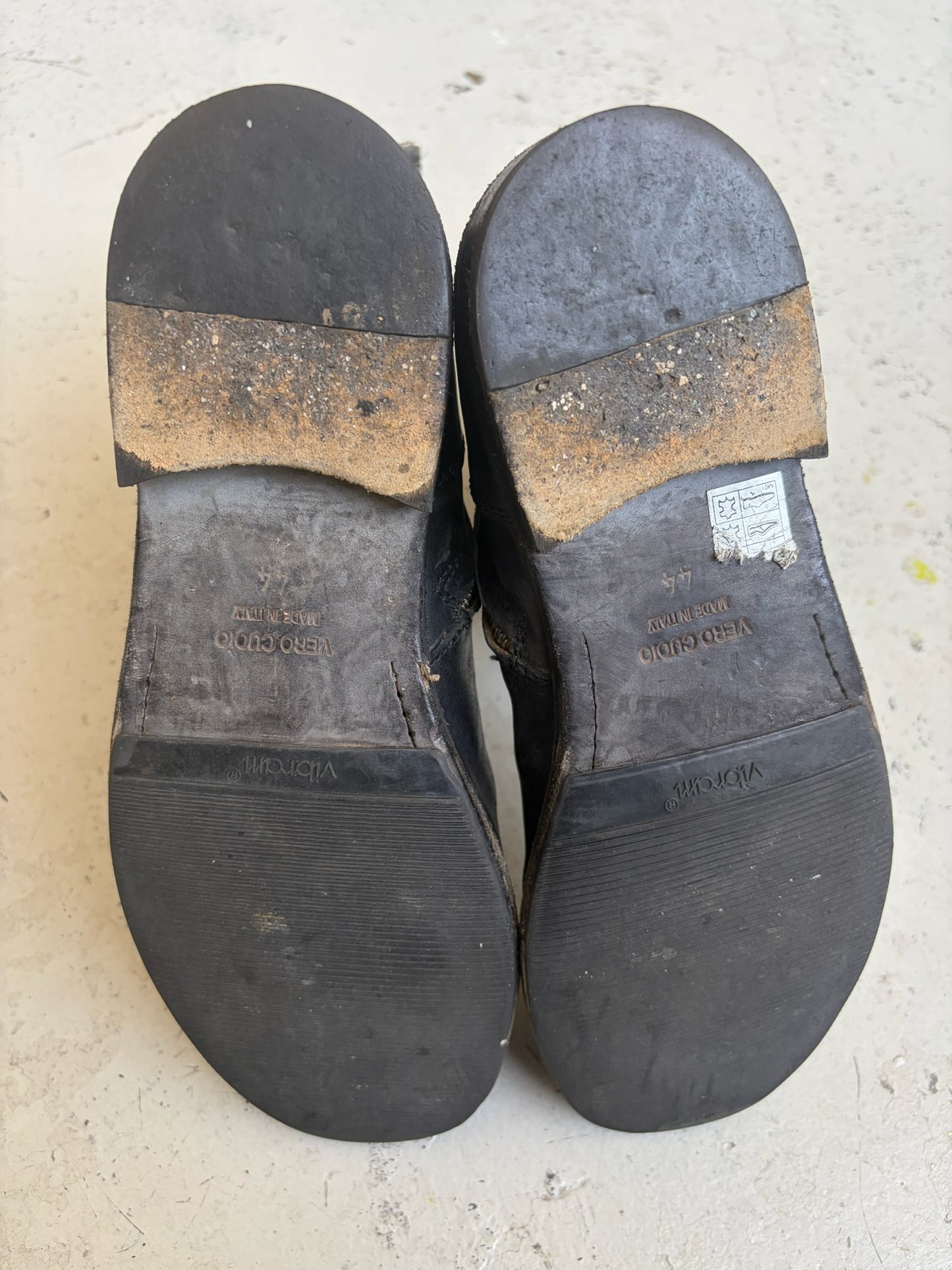 Giorgio Brato Leather Back Zip Boots (44)