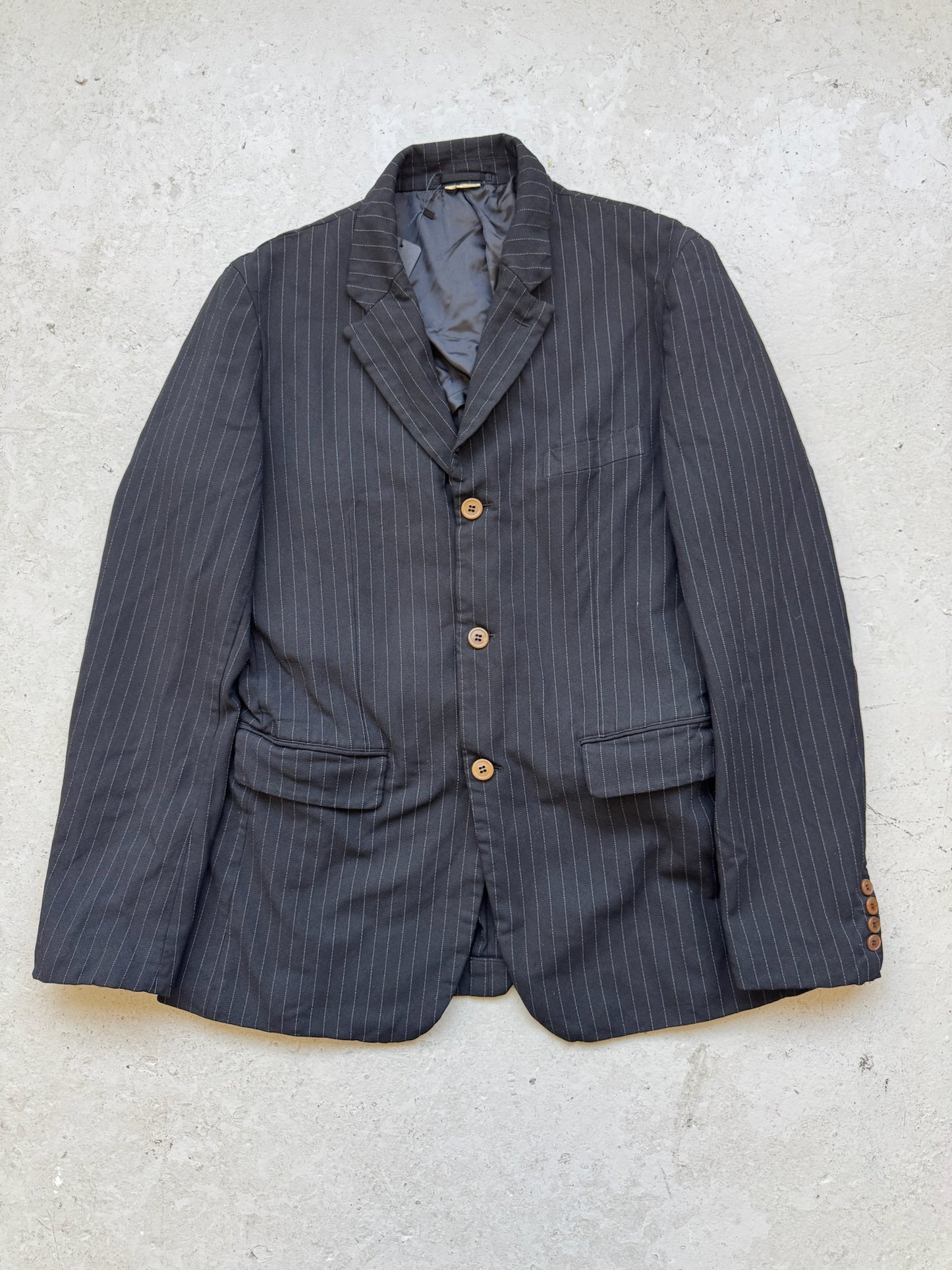 Comme Des Garçons Homme Duex Striped 2016 Blazer (XL)