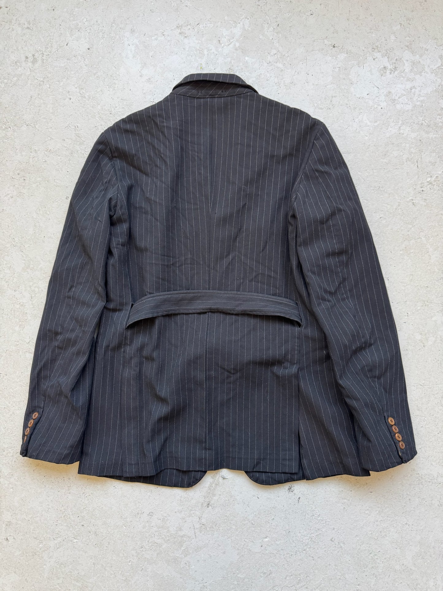 Comme Des Garçons Homme Duex Striped 2016 Blazer (XL)