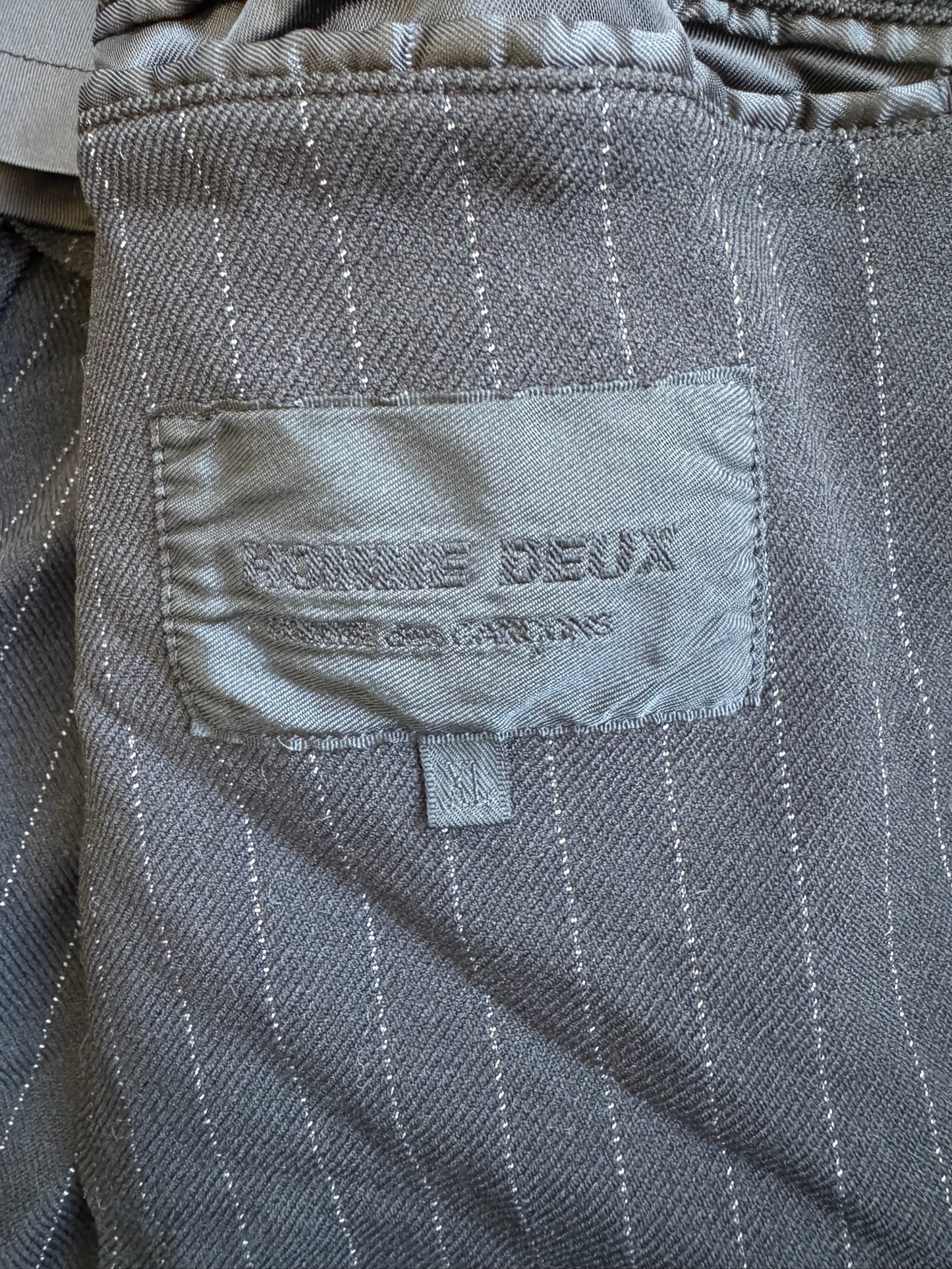 Comme Des Garçons Homme Duex Striped 2016 Blazer (XL)