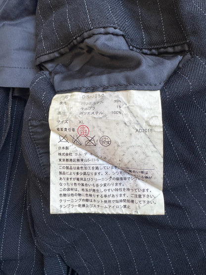 Comme Des Garçons Homme Duex Striped 2016 Blazer (XL)