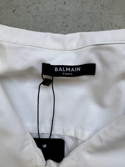 Balmain White Button Up (45)