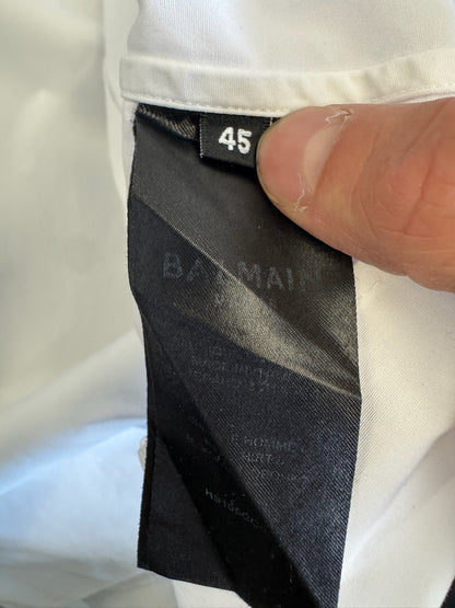 Balmain White Button Up (45)
