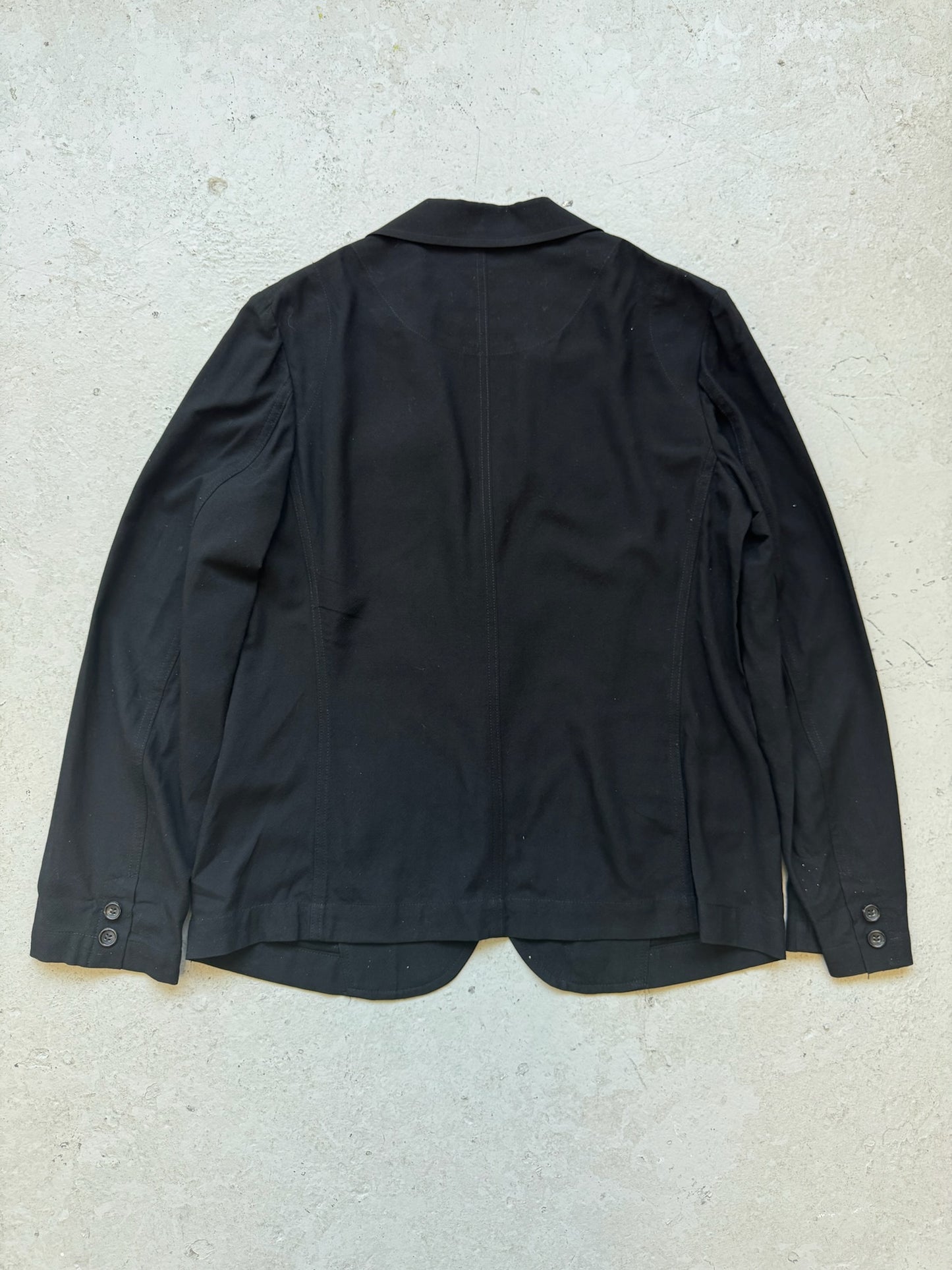 Yohji Yamamoto Y's Black Womens Blazer (3)