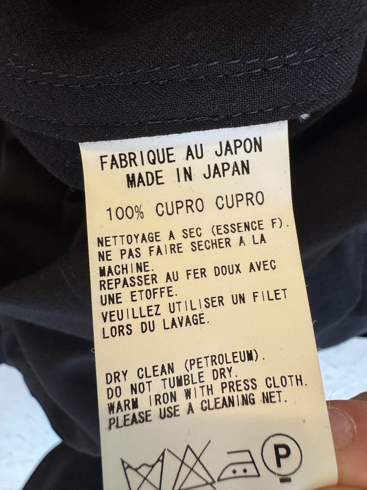 Yohji Yamamoto Y's Black Womens Blazer (3)