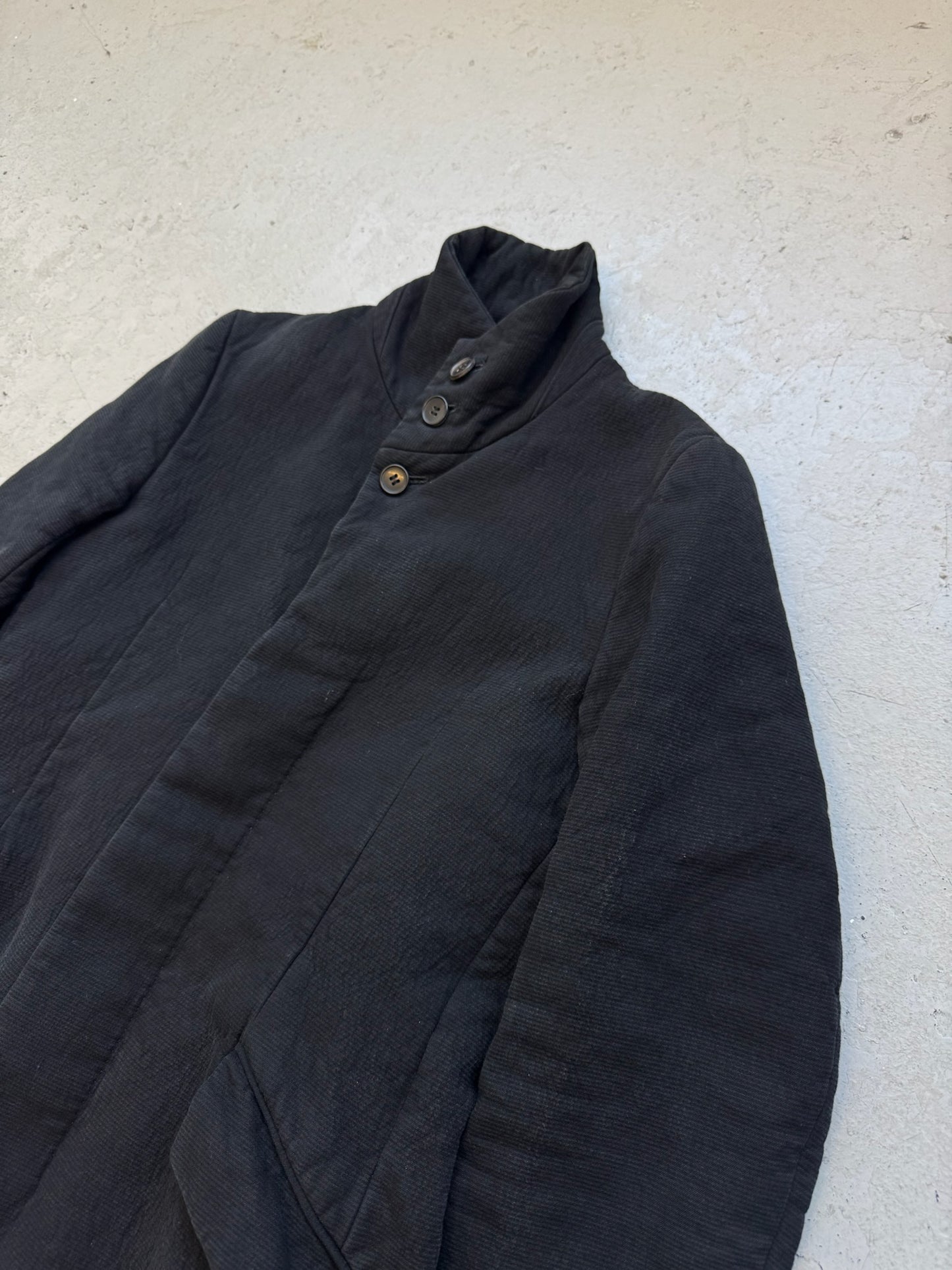 The Viridi Anne Cotton/Wool Long Coat (2)