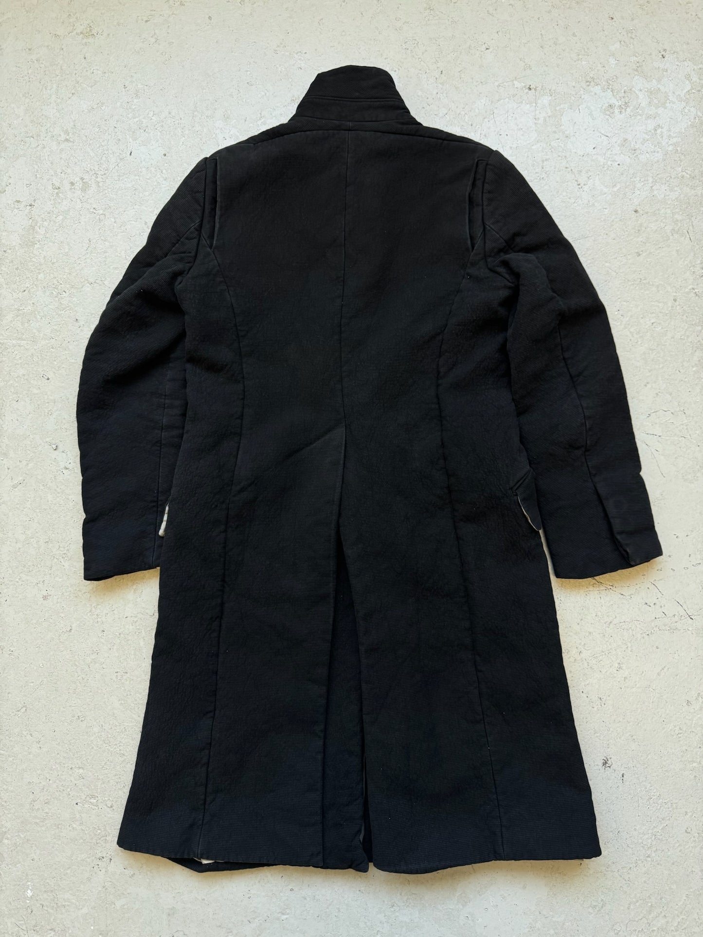 The Viridi Anne Cotton/Wool Long Coat (2)