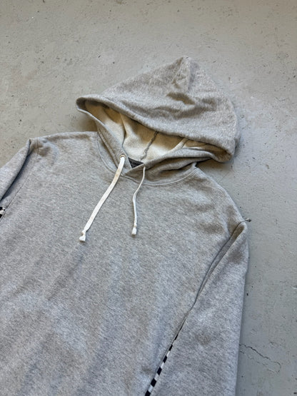 Comme Des Garcons Good Design Shop Grey/Striped Hoodie (L)